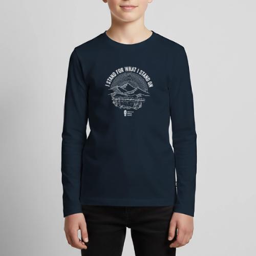 I Stand for What I Stand On - Kids' Premium Long Sleeve T-Shirt