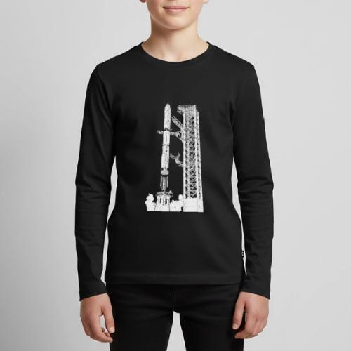 Starship Super-Heavy Lift Launch Vehicle - No Text - Kids' Premium Long Sleeve T-Shirt