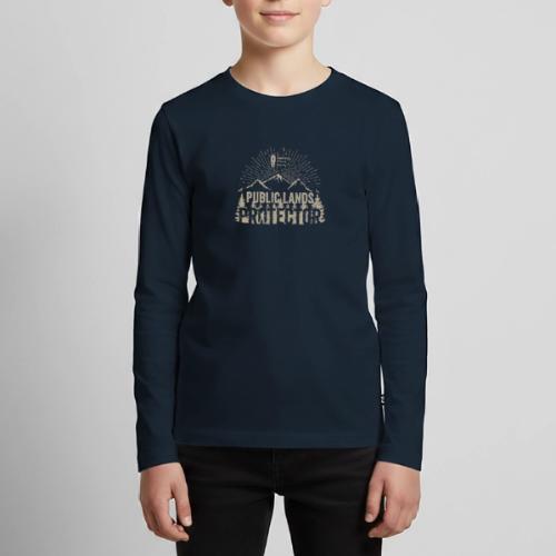 Public Lands Protector - Kids' Premium Long Sleeve T-Shirt