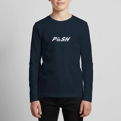 PUSH Simple Logo - Kids' Premium Long Sleeve T-Shirt