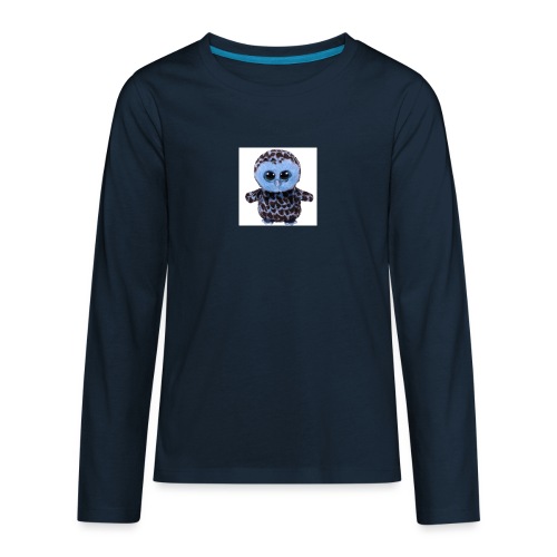 blue_hootie - Kids' Premium Long Sleeve T-Shirt