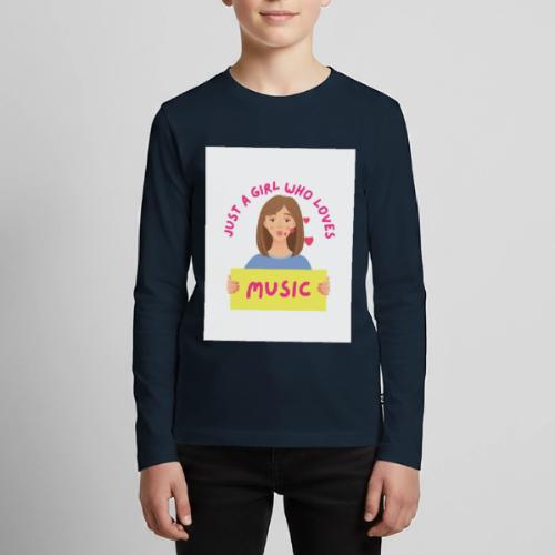 Music - Kids' Premium Long Sleeve T-Shirt