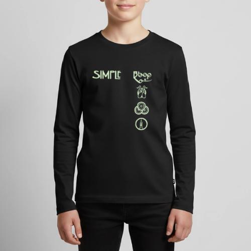 simplesymbolsvert - Kids' Premium Long Sleeve T-Shirt