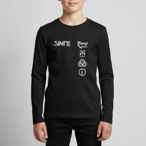 simplesymbolsvert - Kids' Premium Long Sleeve T-Shirt