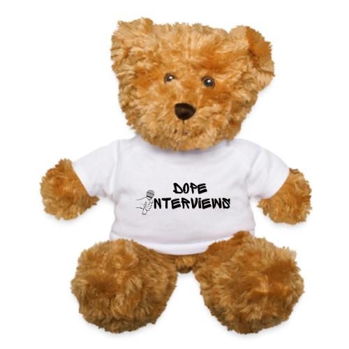Dope Interviews alternate logo - Teddy Bear
