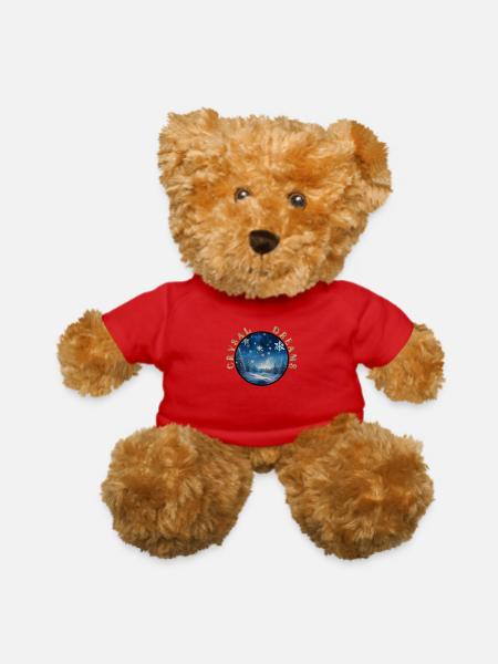 Winter's Embrace - A Crystal Clear Dream - Teddy Bear - red - Front