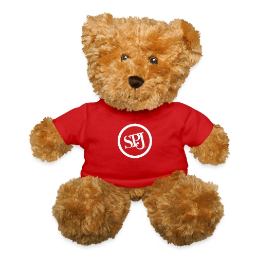 SPJ White Logo - Teddy Bear