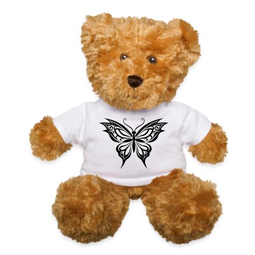 Stenciled🦋 BUTTERFLY - Teddy Bear