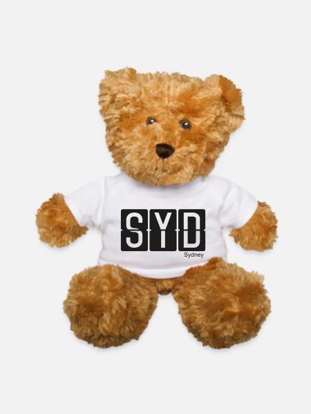 Sydney - Teddy Bear - white - Front
