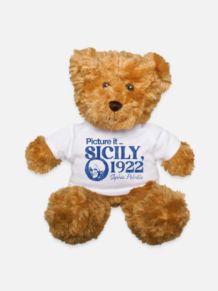 Picture It Sicily 1922 - Teddy Bear - white - Front