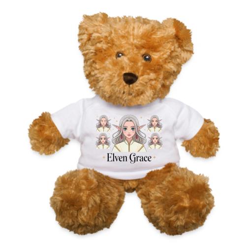 Elven Grace Fantasy Elf Maiden Graphic Magic - Teddy Bear