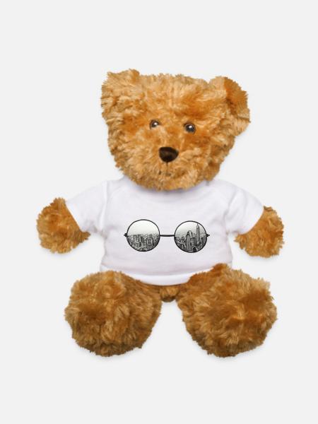 the view - Teddy Bear - white - Front