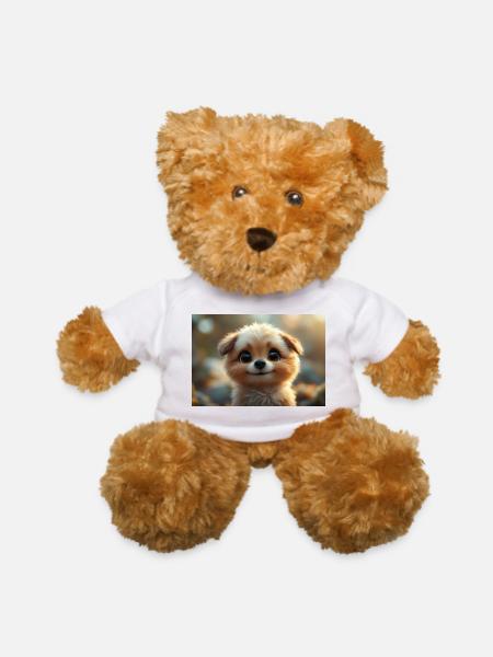 Sunlit Smile - Teddy Bear - white
