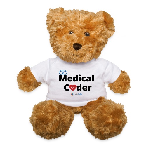 Coding Clarified Medical Coder Shirts and More - Teddy Bear