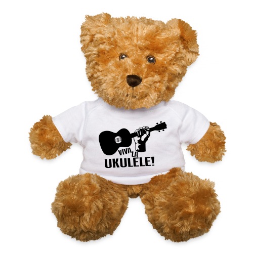 Viva La Ukulele! (black) - Teddy Bear