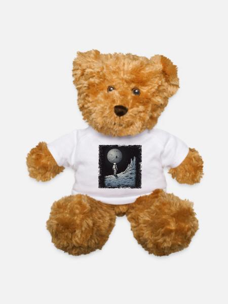 Lunar Landing - Teddy Bear - white - Front