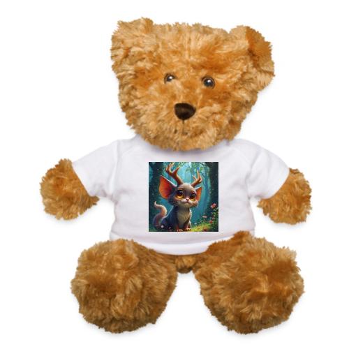 Magical Forest Creature with Deer Horns - Teddy Bear