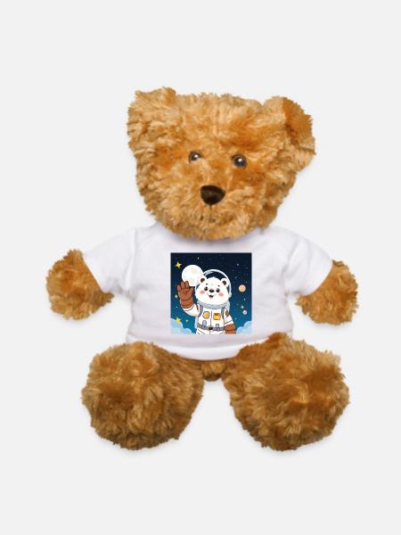 Hello from the Stars! - Teddy Bear - white