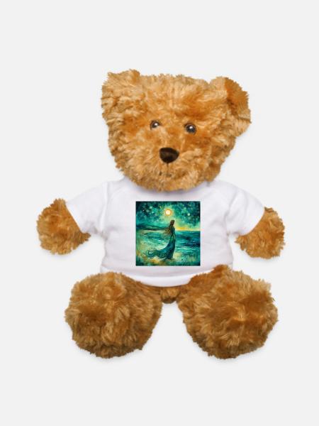 SUMMER SCENE - Teddy Bear - white - Front