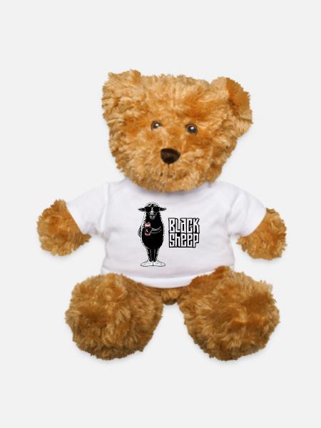 Black Sheep Graffiti Streetwear Sheep - Teddy Bear - white - Front
