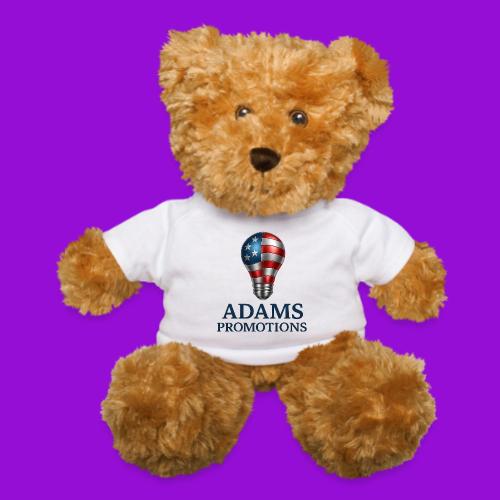 Adams promotions American flag metallic light bulb - Teddy Bear