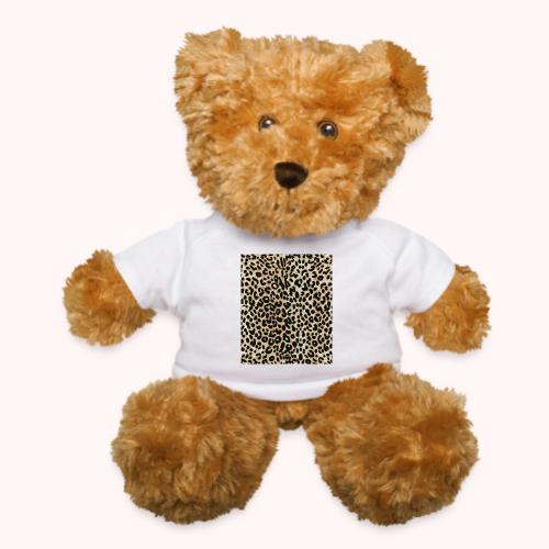 dark shaded leopard pattern - Teddy Bear
