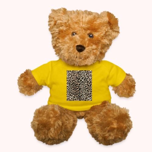 dark shaded leopard pattern - Teddy Bear