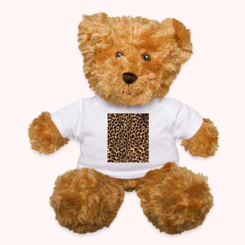 dark shaded leopard pattern - Teddy Bear