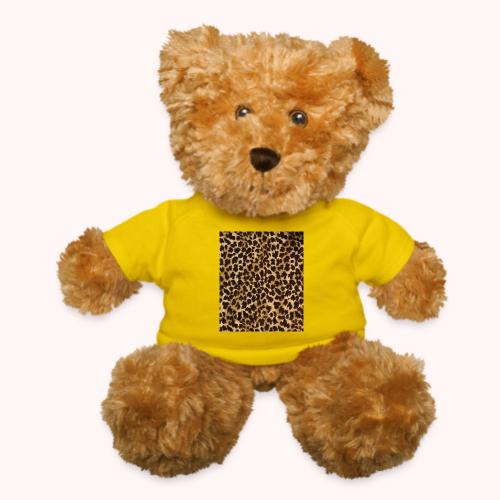 dark shaded leopard pattern - Teddy Bear