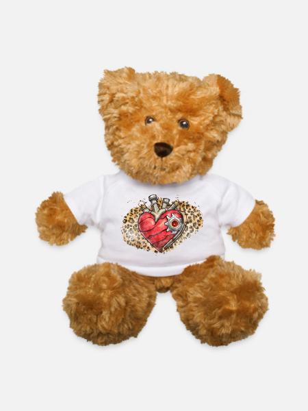 The Soul Keeper - Teddy Bear - white - Front
