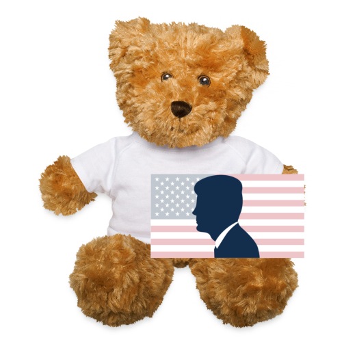 JFK With Flag - Teddy Bear