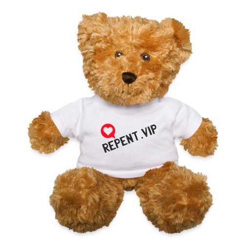 Repent with Red Heart - Teddy Bear
