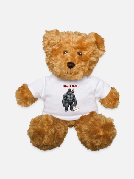 Jungle Besties - Teddy Bear - white - Front