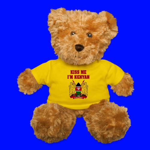 Kiss Me, I'm Kenyan - Teddy Bear