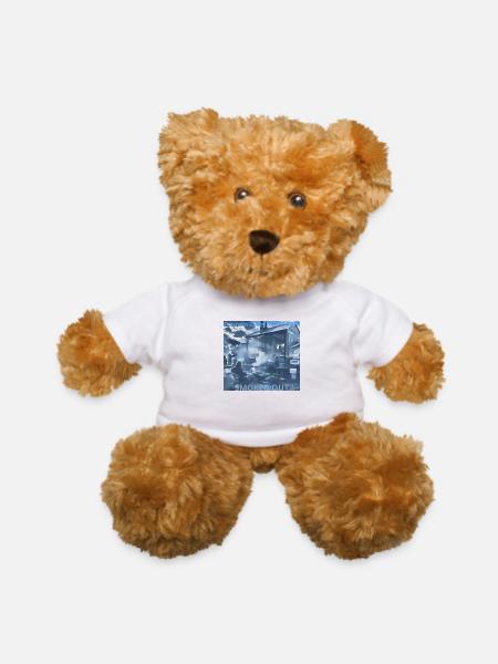 Smoked Out - Teddy Bear - white - Front