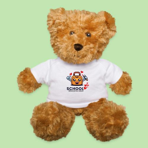 first day of school outfit- school Welcome back - Teddy Bear