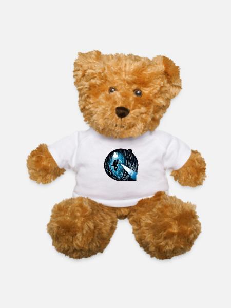 Cave Explorer: Depths of Discovery - Teddy Bear - white - Front