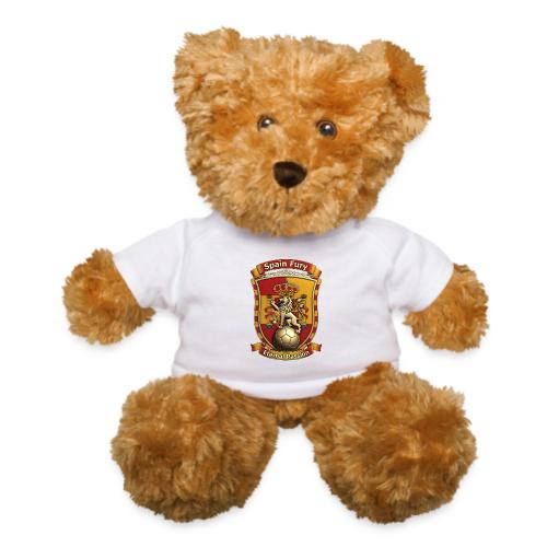 Spain Lion Fury T-Shirt, Spanish Crest Gift - Teddy Bear