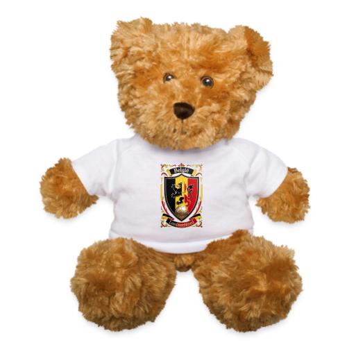 Belgium Lion Crest T-Shirt, Belgian Flag Gift - Teddy Bear