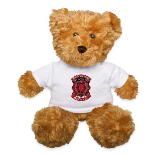 Red Manchester T Shirt, Red Soccer City Pride Gift - Teddy Bear