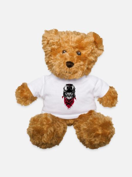 traveler cute horror - Teddy Bear - white