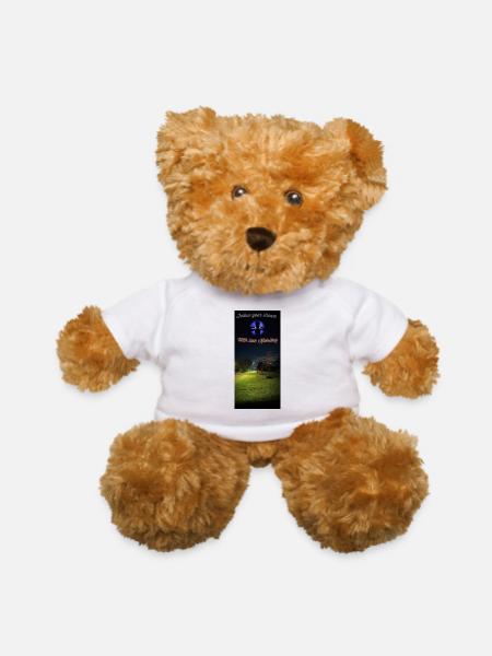 Flashlight at night - Teddy Bear - white - Front
