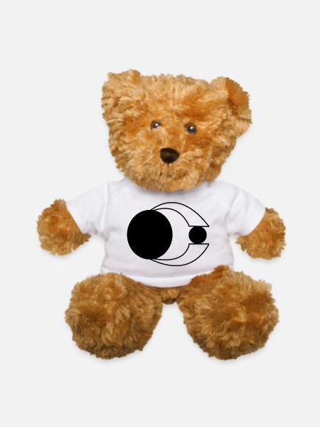 Lunar Vision T-SHIRT - Teddy Bear - white - Front