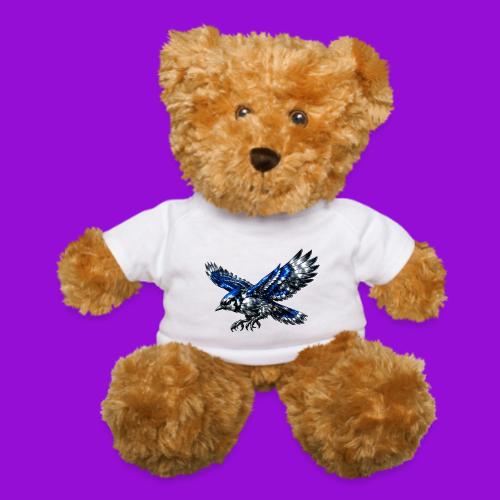 Silver Blue Jay Dive - Teddy Bear