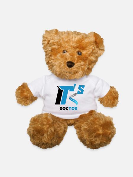 Doctor - Teddy Bear - white - Front