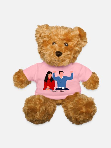 New Girl 29 Scene - Teddy Bear - petal pink - Front