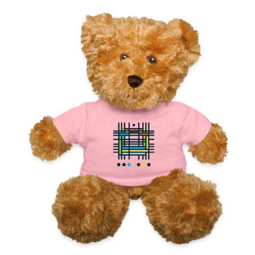 The Colored Wall - Teddy Bear