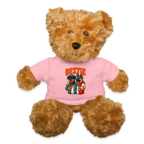 Hip Hop Dog Besties Shirt for Friends & Pet Lovers - Teddy Bear