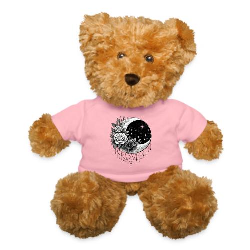 Crescent Moon Floral - Teddy Bear