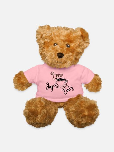 Brew Joy Daily - Teddy Bear - petal pink - Front